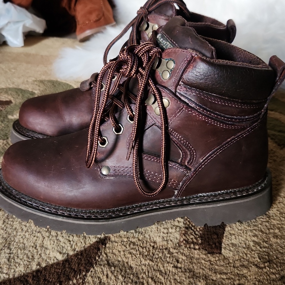 G.H. Bass Brown Leather Boots